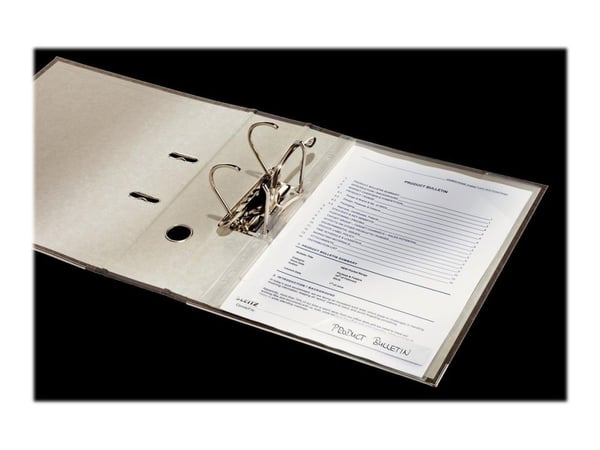 Leitz CombiFile - L-formet mappe - for A4 (210 x 297 mm) - kapasitet: 40 ark - krystallklar