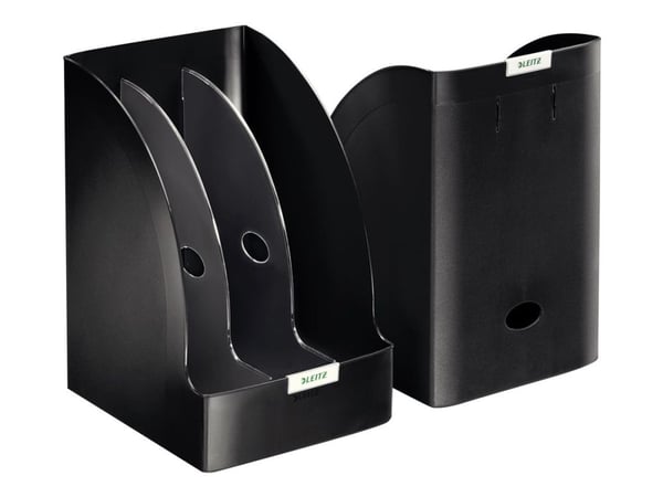 Leitz Lehtikotelo Plus Jumbo, Musta, Muovi, A4, 20,5 cm, 213 mm, 321 mm