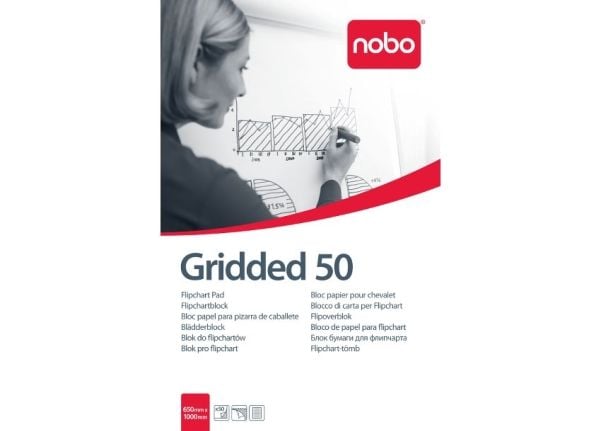 Nobo 7700140, Hvit, 50 sider, 650 mm, 1000 mm, 4,47 kg, 1 stykker