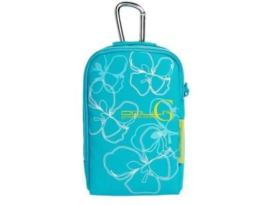 Golla DIGI POPCORN G987 - Eske for kamera - nylon, polyester - turkis