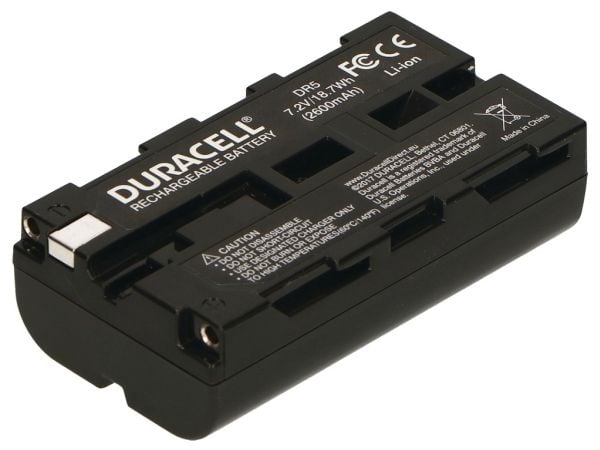 Duracell DR5, 2600 mAh, 7,2 V, Lithium-Ion (Li-Ion)