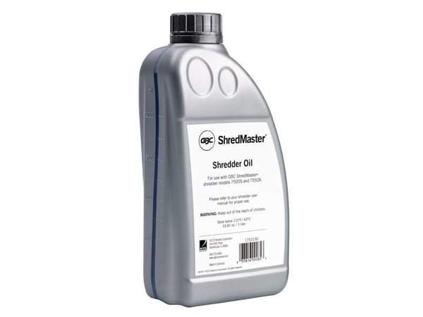 Makulatorolie Rexel 1L t/WideEntry 7500S/7500X - (5 stk.)