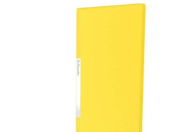 Vis bok Esselte Vivida PP 20 lom gul - (10 stk.)