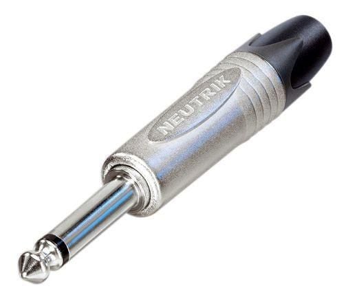 Neutrik NP2X, 1/4" puhelinpistoke, metallinen, Nikkeli, 1,45 cm, -20 - 65 °C