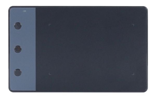 HUION H420, Langallinen, 4000 lpi, 106 x 58 mm, USB, 1,5 cm, Musta