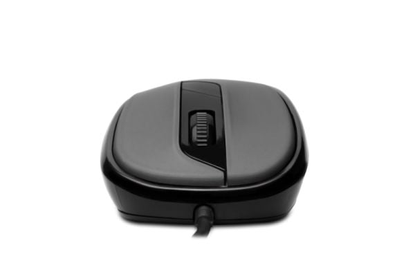 Connect IT CMO-1200-GY, Høyre hendt, Optisk, USB Type-A, 1000 DPI, Grå