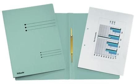 Arbejdsmappe Esselte A4 kierrätetty sininen - (25 kpl)