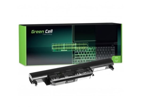 Green Cell - Batteri för bärbar dator (likvärdigt med: ASUS A32-K55) - litiumjon - 6-cells - 4400 mAh - svart - för ASUS K55; R500; R700