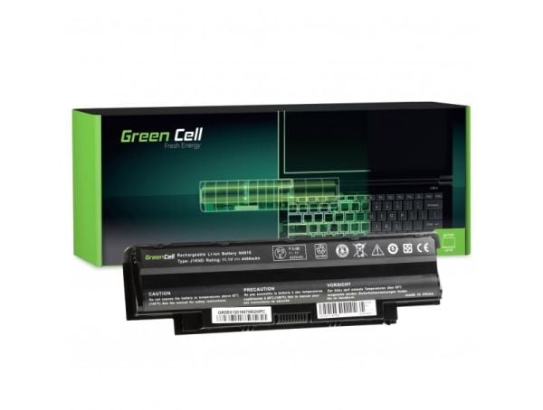 Green Cell - Batteri til bærbar PC (tilsvarer: Dell J1KND) - litiumion - 6-cellers - 4400 mAh - svart - for Dell Inspiron 15 N5010, 15 N5030, 15 N5...