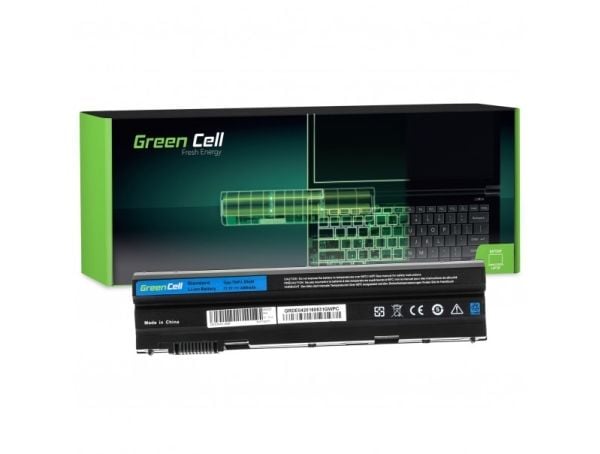 Green Cell - Batteri til bærbar PC (tilsvarer: Dell T54FJ, Dell 8858X) - litiumion - 6-cellers - 4400 mAh - svart - for Dell Latitude E5420, E5520,...