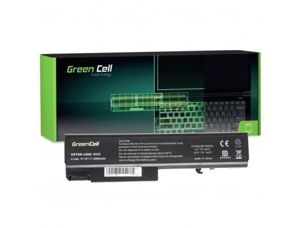 Green Cell - Batteri til bærbar PC (tilsvarer: HP TD06, HP TD09) - litiumion - 6-cellers - 4400 mAh - svart - for HP 6730b, 6730s; EliteBook 6930p