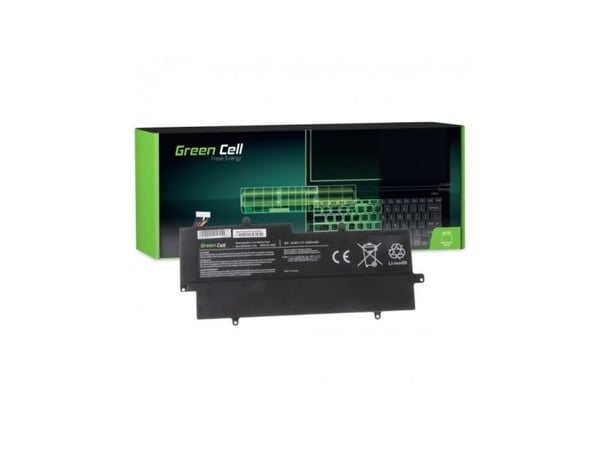 Green Cell - Akut ja paristot tietokoneelle (svarende til: Toshiba PA5013U-1BRS) - Litium-polymeeri - 4-soluinen - 2200 mAh - lajiteltu - Dynabook ...