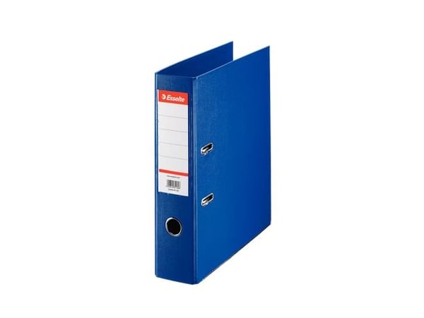 Esselte Standard - Hevarmbuefil - bokryggbredde: 75 mm - for A4 - kapasitet: 500 ark - blå