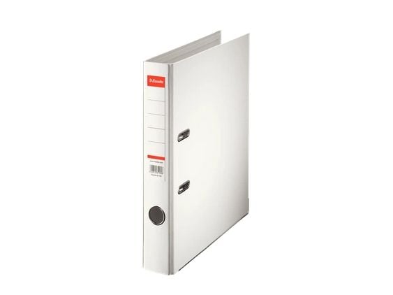 Esselte Standard - Hevarmbuefil - bokryggbredde: 50 mm - for A4 - kapasitet: 350 ark - hvit