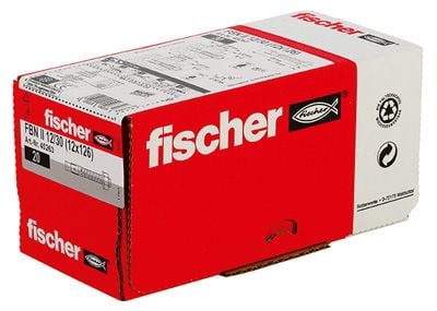 Fischer FBN II 12/30, Ekspansjonsanker, Betong, Metall, Sølv, Stål, M12x79