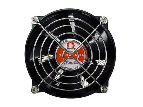 Dynatron K987, Kylare, 9,2 cm, 1200 RPM, 2800 RPM, Gjuten aluminium, Svart, Koppar