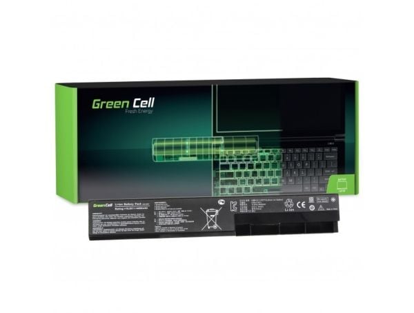 Green Cell - Batteri til bærbar PC (tilsvarer: ASUS A31-X401, ASUS A32-X401) - litiumion - 6-cellers - 4400 mAh - svart - for ASUS X301A; X401A; X4...