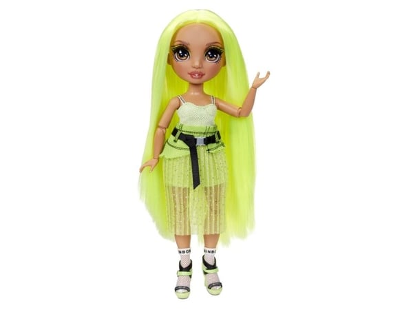 Lėlė Neon „Karma Nichols“ Rainbow High, 29 cm, Žalios spalvos