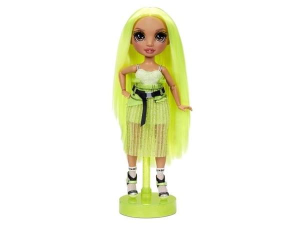 Lėlė Neon „Karma Nichols“ Rainbow High, 29 cm, Žalios spalvos