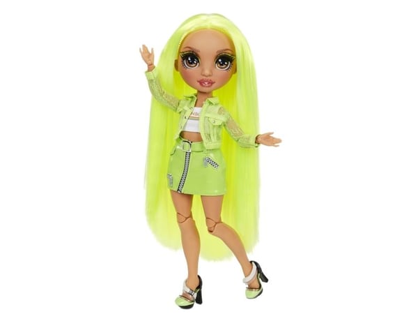 Lėlė Neon „Karma Nichols“ Rainbow High, 29 cm, Žalios spalvos