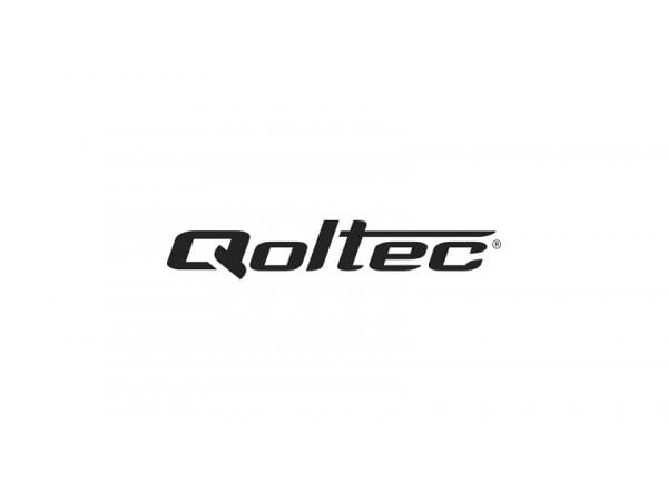 Qoltec 53993, 2 m, Sisätila, Tyyppi F, Kulmikas, Polypropeeni (PP), Musta