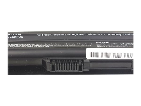 Green Cell - Batteri til bærbar PC (tilsvarer: MSI BTY-S14) - litiumion - 6-cellers - 4400 mAh - svart - for MSI GE60; GE60 2PF; GE60 2QD; GE60 2QE...