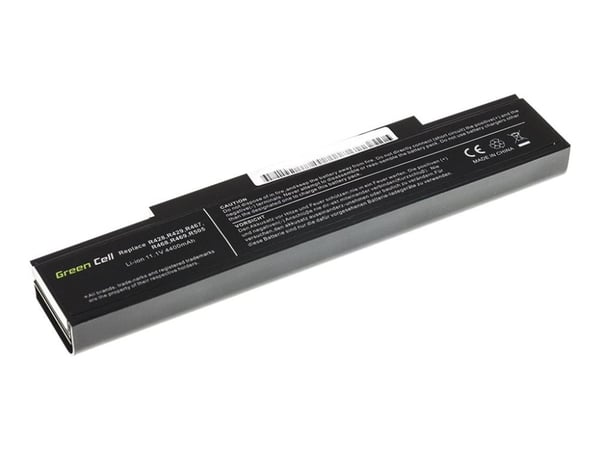 Green Cell - Batteri til bærbar PC (tilsvarer: Samsung AA-PB9NC6B, Samsung AA-PB9NS6B) - litiumion - 6-cellers - 4400 mAh - svart - for Samsung P53...