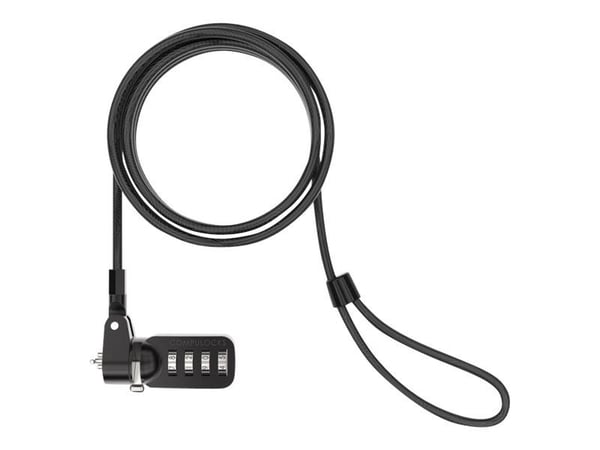 Compulocks T-bar Security Combination Cable Lock - Lås för säkerhetskabel - för Compulocks Universal Tablet Holder