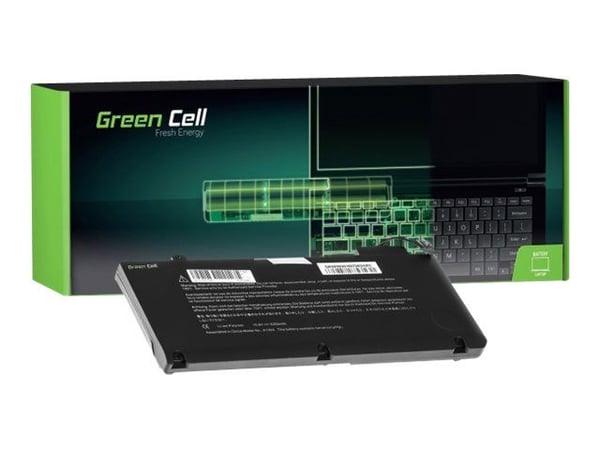 Green Cell - Batteri til bærbar PC - litiumpolymer - 56 Wh - svart