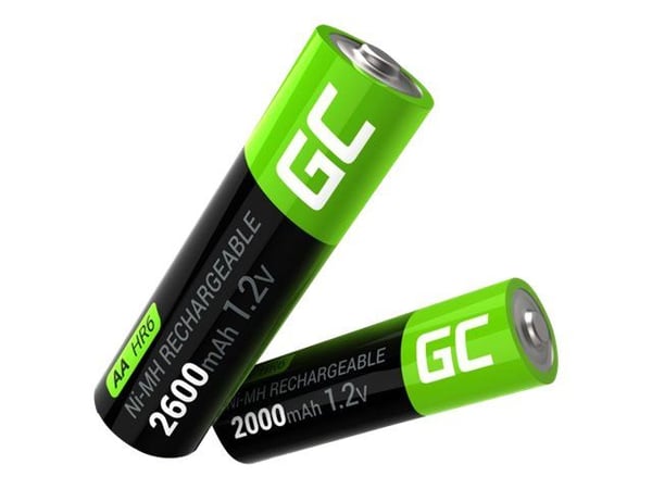 Green Cell HR6 - Batteri 2 x AA-type - NiMH - (ladbare) - 2000 mAh