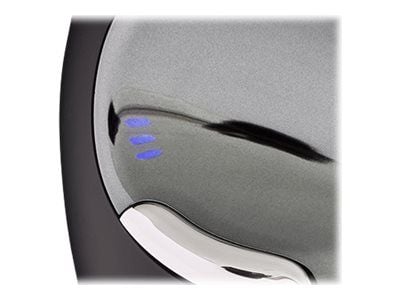Evoluent VMDS, Oikeakätinen, Laser, USB A-tyyppi, Musta, Hopea