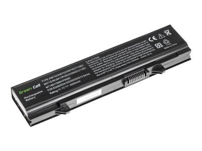 Green Cell - Batteri til bærbar PC (tilsvarer: Dell KM742, Dell KM668) - litiumion - 6-cellers - 4400 mAh - svart - for Dell Latitude E5400, E5410,...