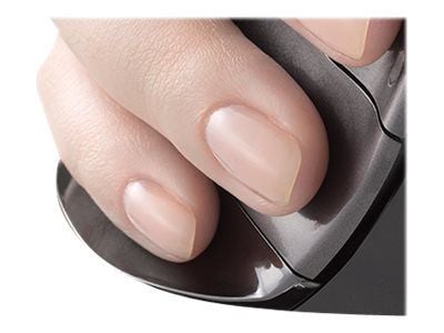 Evoluent VerticalMouse D Medium - Vertikal mus - ergonomisk - laser - 6 knapper - kablet - USB