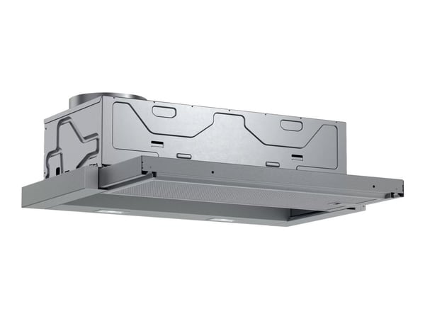 Bosch Serie | 4 DFL064A52 - Kåpa - teleskopisk - Fördjupning - bredd: 52.6 cm - djup: 29 cm - utsug och återcirkulering (-) - med inbyggd motor - s...