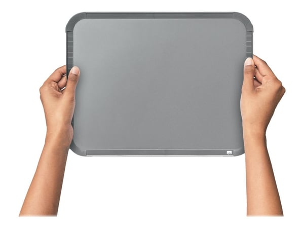 Nobo Slimline - Whiteboard - 220 x 280 mm - magnetisk - sølv