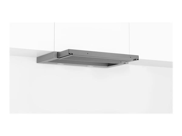 Bosch Serie | 4 DFL064A52 - Kåpa - teleskopisk - Fördjupning - bredd: 52.6 cm - djup: 29 cm - utsug och återcirkulering (-) - med inbyggd motor - s...