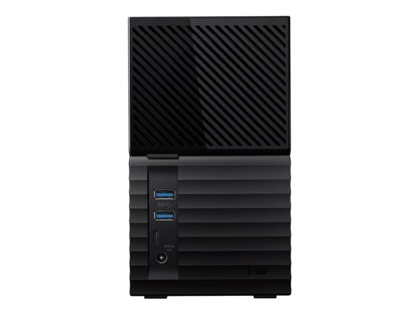 WD My Book Duo WDBFBE0200JBK - Harddiskarray - 20 TB - 2 brønner - HDD 10 TB x 2 - USB 3.1 (ekstern)