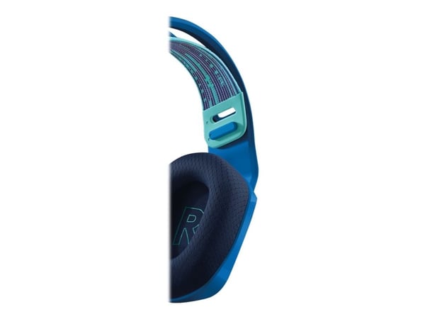 Logitech G G733 LIGHTSPEED Wireless RGB Gaming Headset - Hodesett - full størrelse - 2,4 GHz - trådløs - blå