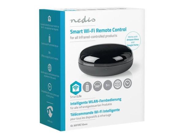 Nedis WLAN älykäs yleiskaukosäädin (WIFIRC10CBK) - Infrapuna-ohjain