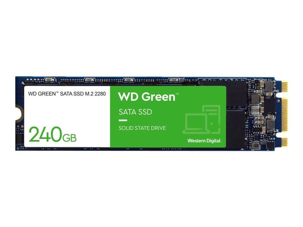 WD Green PC SSD WDS240G2G0B - SSD - 240 GB - inbyggd - M.2 2280 - SATA 6Gb/s
