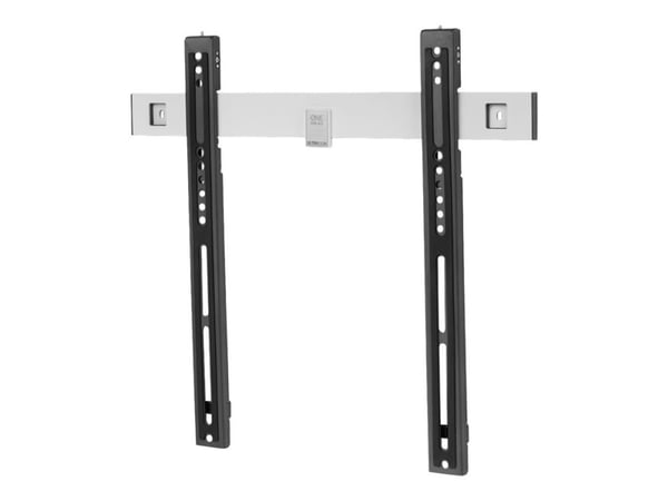 One For All ULTRA SLIM WM 6411 - Brakett - for LCD-TV - aluminium, karbonstål - skjermstørrelse: 32"-60" - veggmonterbar