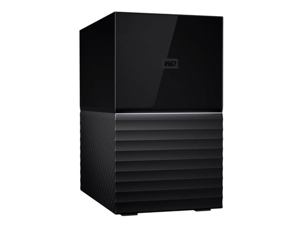 WD My Book Duo WDBFBE0200JBK - Harddiskarray - 20 TB - 2 brønner - HDD 10 TB x 2 - USB 3.1 (ekstern)