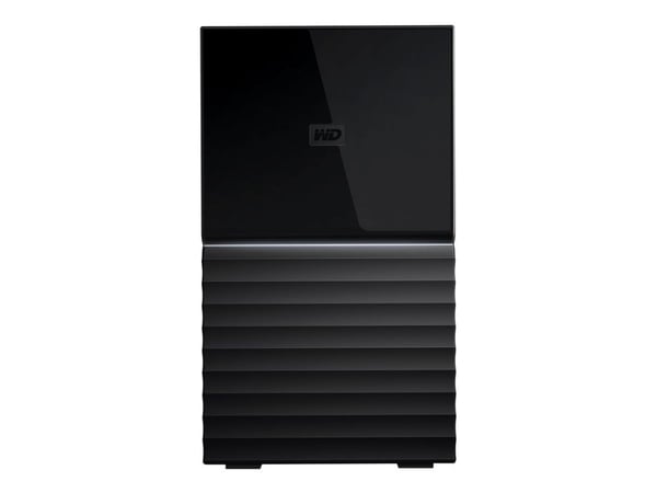 WD My Book Duo WDBFBE0200JBK - Harddiskarray - 20 TB - 2 brønner - HDD 10 TB x 2 - USB 3.1 (ekstern)