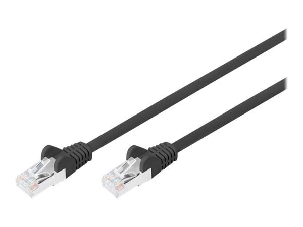 DIGITUS - Patchkabel - RJ-45 (han) til RJ-45 (han) - 3 m - SFTP - CAT 6 - booted, halogenfri, knastfri - lajittelu