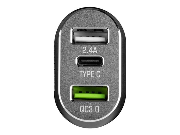 Modecom MC-CU2C1-07, Auto, Tupakansytytin, 12 V, Hopea, Valkoinen