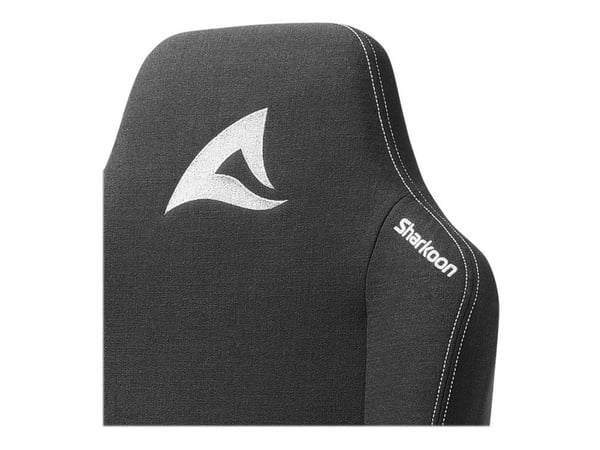Sharkoon Skiller SGS40 - Stol - høy bakside - armlener - T-formet - tipping - roterende - aluminium, stål, polyvinylklorid (PVC), høytetthets støpt...