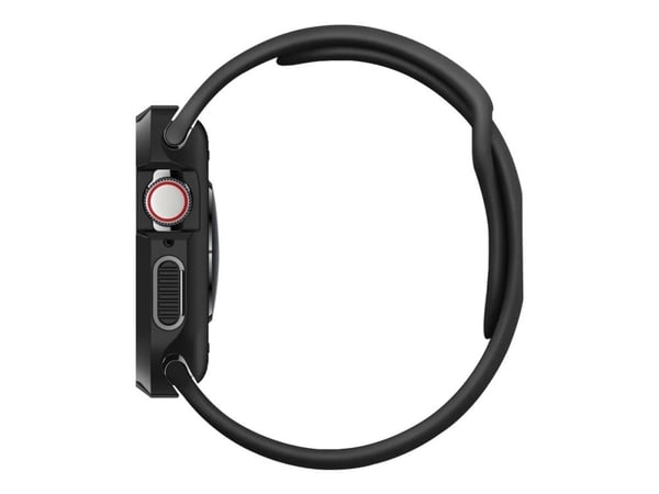 Spigen Rugged Armor - Støtfanger for smartarmåndsur - robust - termoplast-polyuretan (TPU) - svart