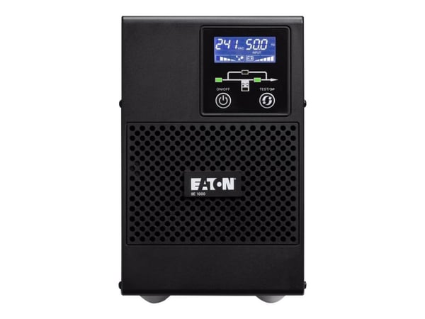 Eaton 9E, Taajuuden kaksoismuunnos (verkossa), 1 kVA, 800 W, 100 V, 300 V, 50/60 Hz