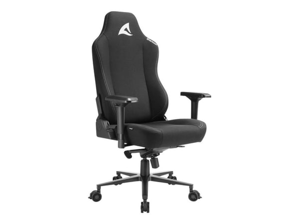 Sharkoon Skiller SGS40 - Stol - høy bakside - armlener - T-formet - tipping - roterende - aluminium, stål, polyvinylklorid (PVC), høytetthets støpt...
