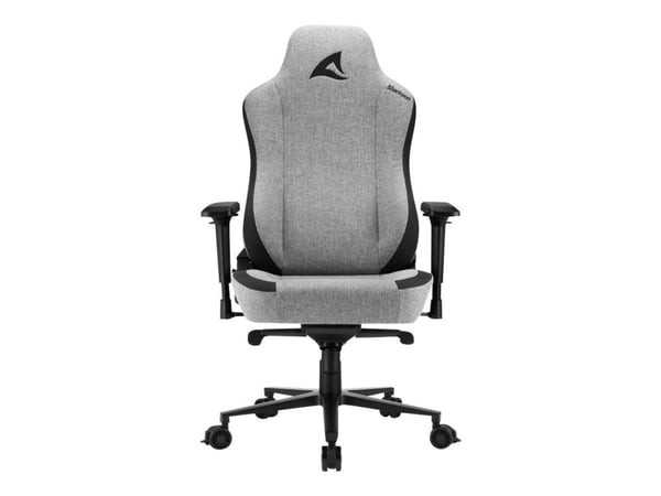 Sharkoon Skiller SGS40 - Stol - høy bakside - armlener - T-formet - tipping - roterende - aluminium, stål, polyvinylklorid (PVC), høytetthets støpt...